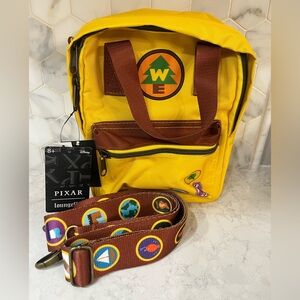 Disney x Loungefly Up Wilderness Explorer Crossbody Bag with Badges Strap